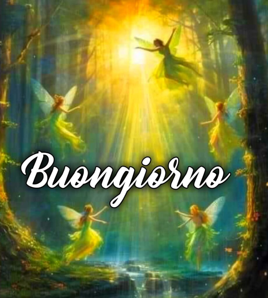 Bellissime Le Fate Del Sole Buongiorno Immagini Nuove