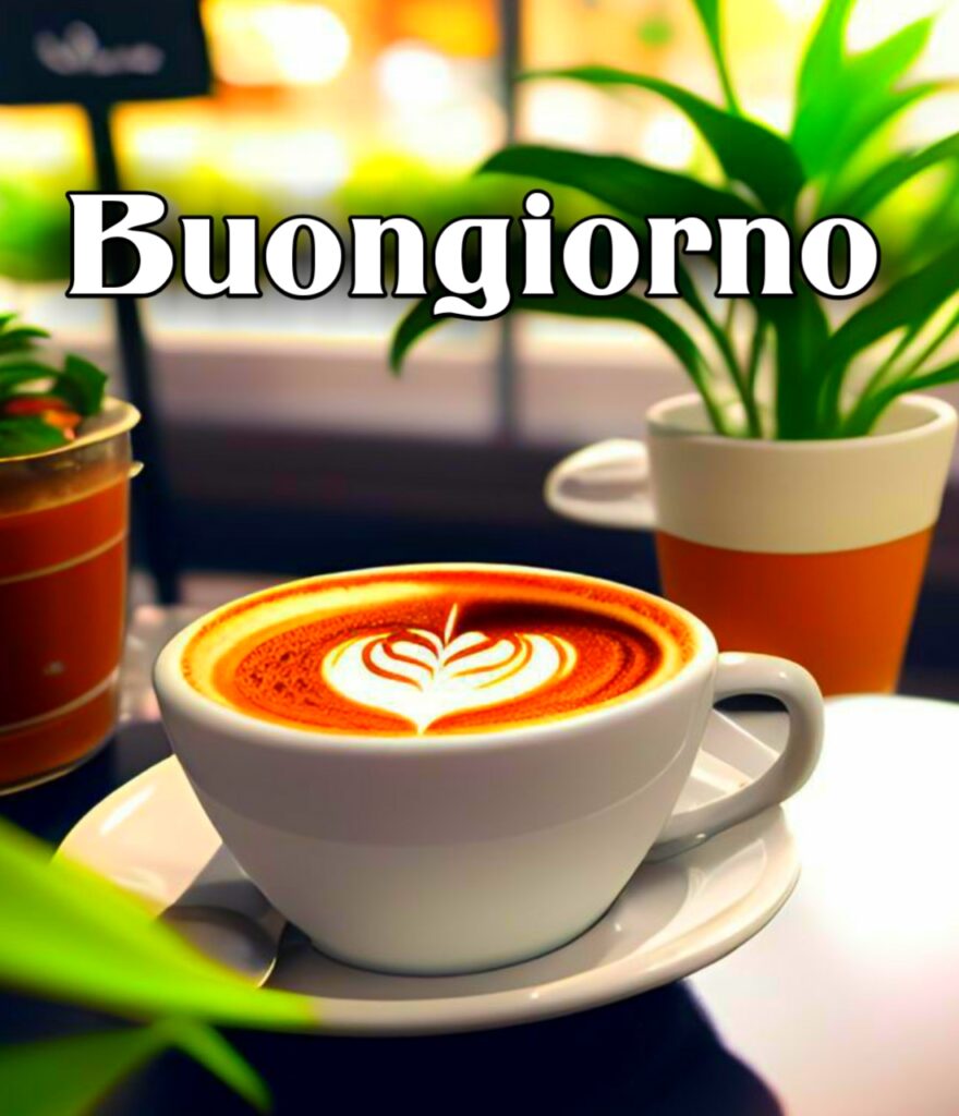 Buongiorno Con Fiori E Caffè Gif