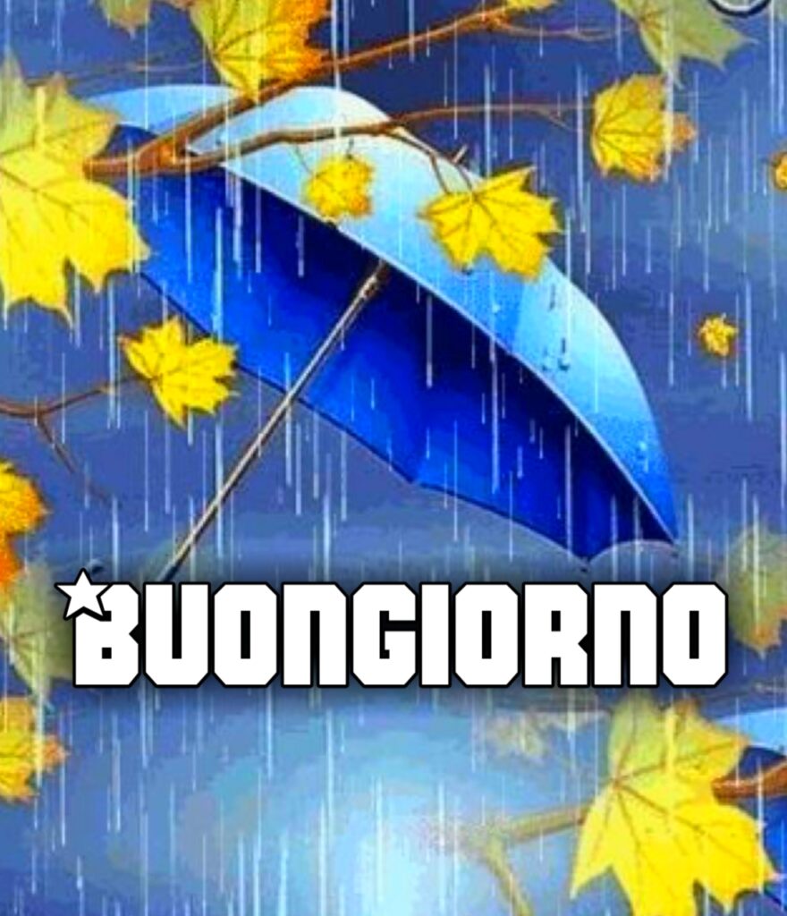 Buongiorno Piovoso Gif