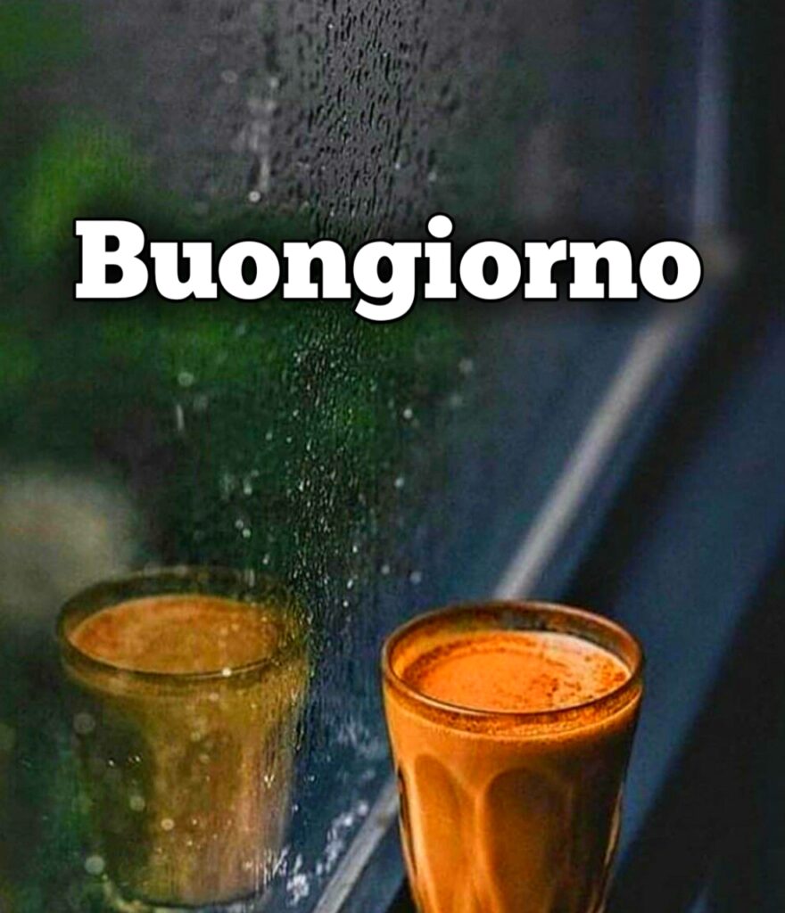 Buongiorno Sabato Piovoso