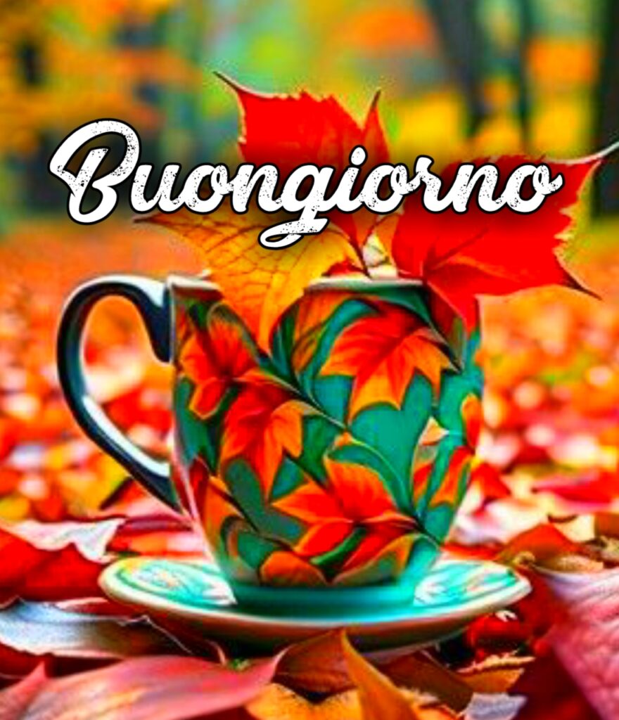 Buongiorno Venerdì Autunnale