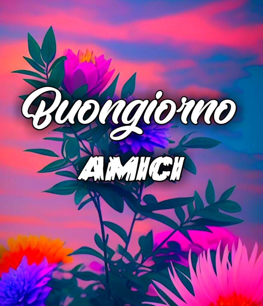 Divertente Buongiorno Amica Speciale