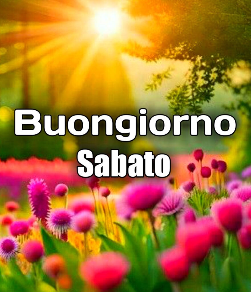 100 Immagini Buongiorno Sabato