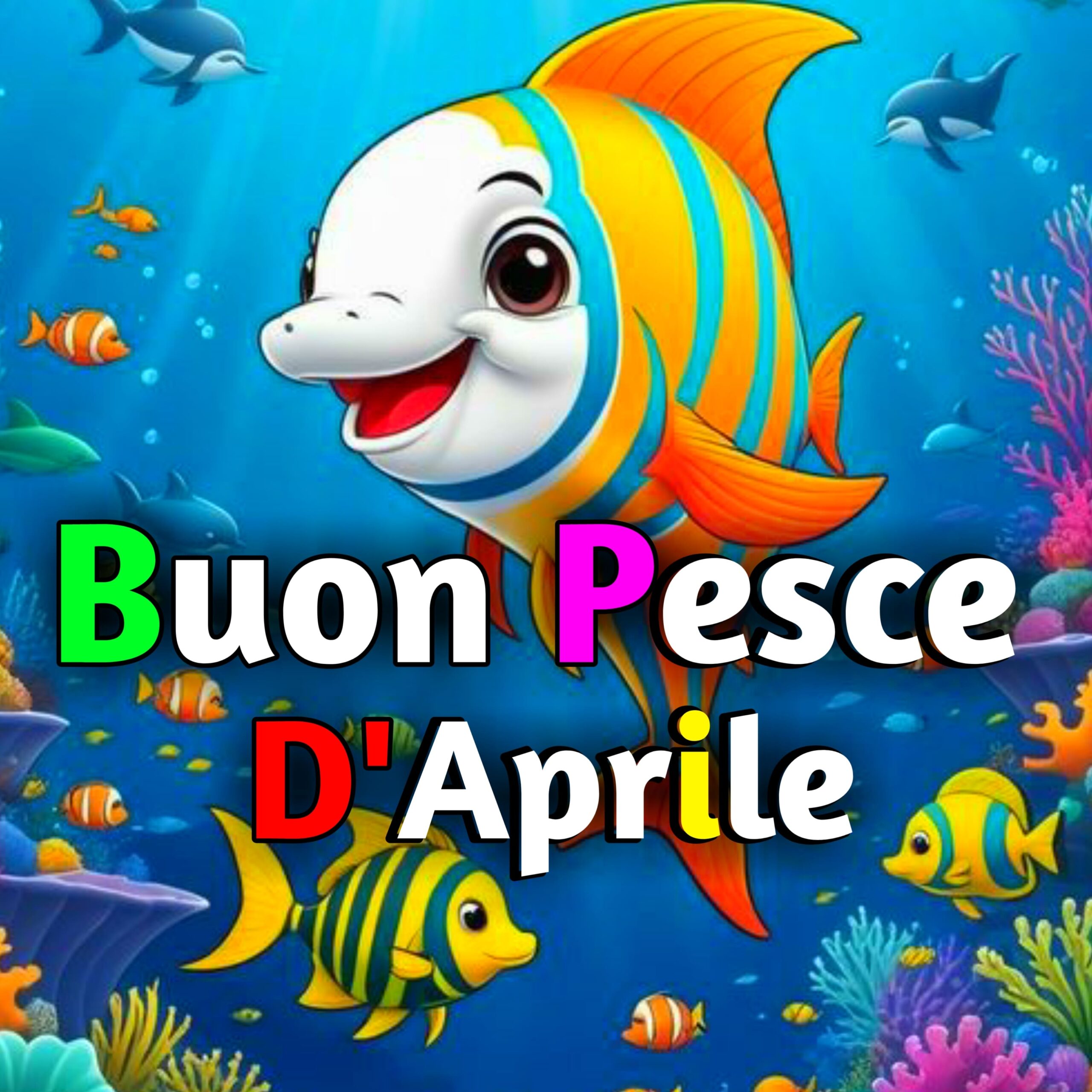 You are currently viewing Buon Pesce d’aprile Immagini, GIF Nuove Gratis 2025