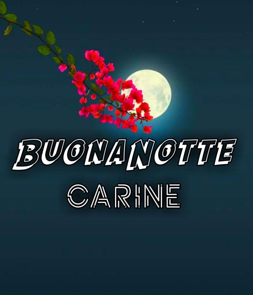 Affettuoso Buonanotte Carina