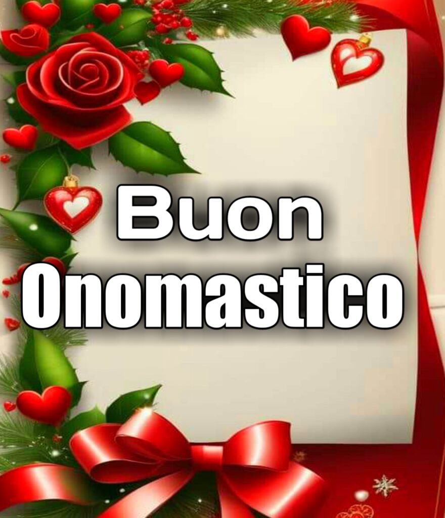 Augurare Buon Onomastico