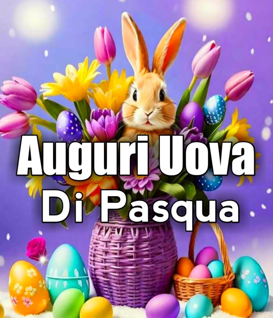 Auguri Con Uova Di Pasqua