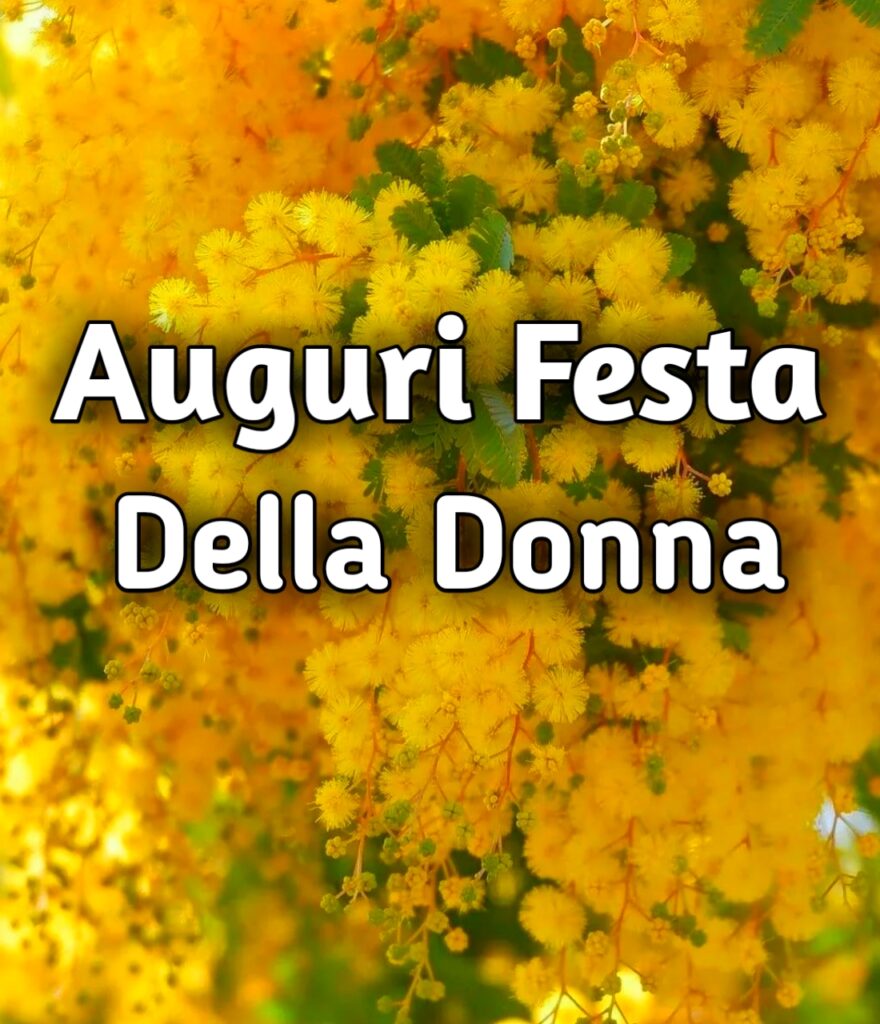 Auguri Festa Della Donna