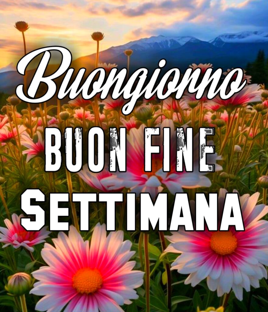 Buon Fine Settimana Immagini