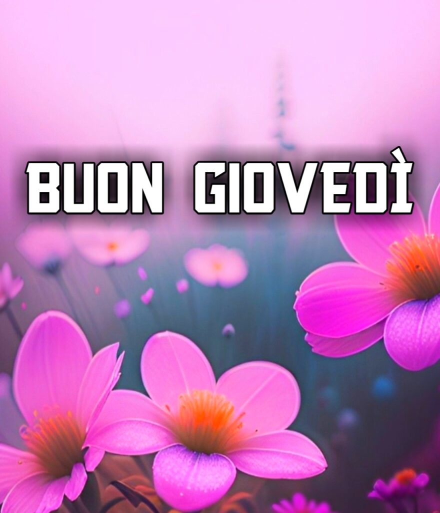 Buon Giovedi Estivo