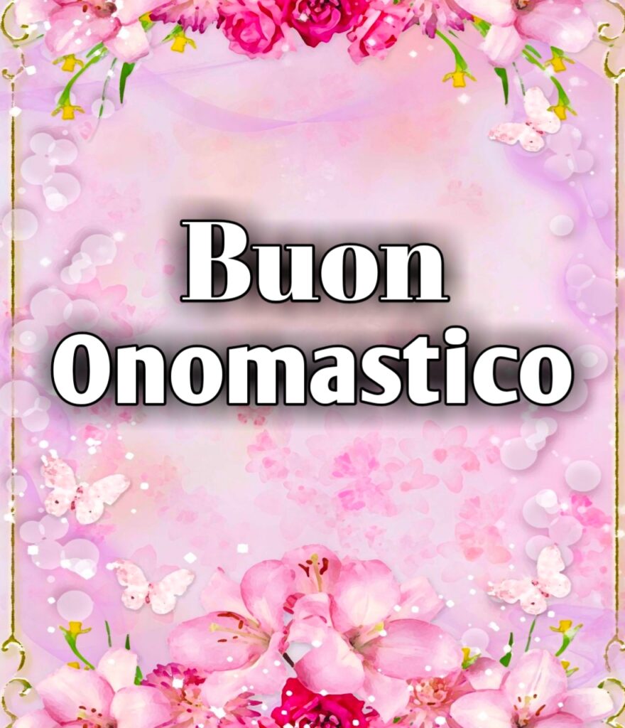 Buon Onomastico Carmela