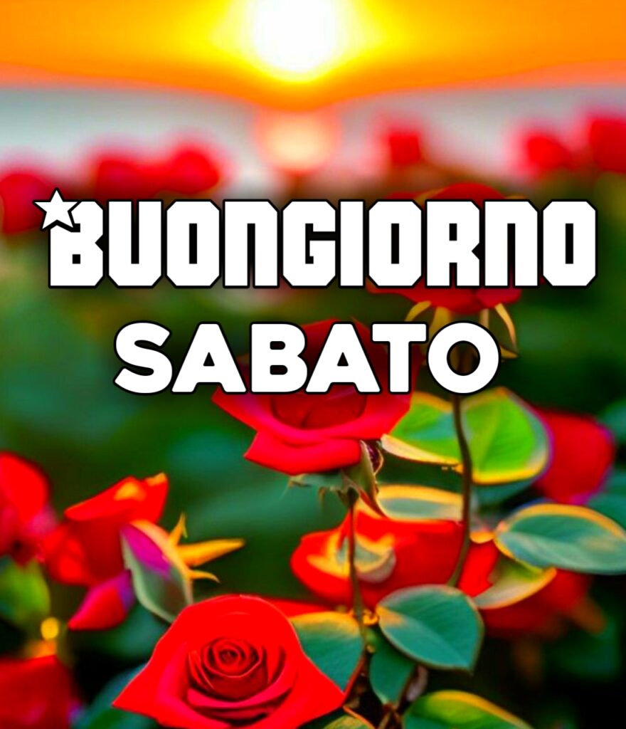 Buon Sabato Buongiorno