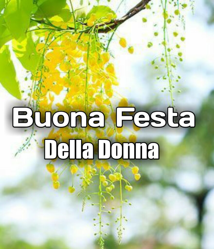 Buona Festa Della Donna 2024