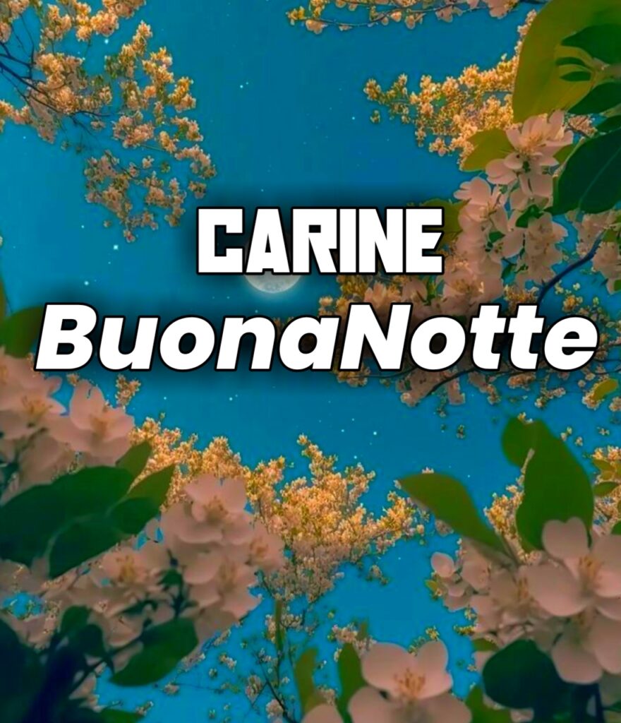 Buonanotte Carina Immagini