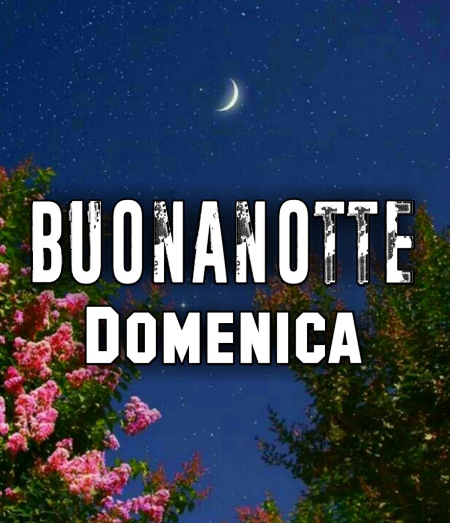 Buonanotte Domenica Immagini Nuove