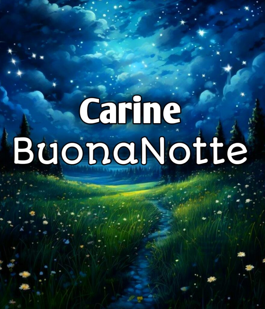 Buonanotte Frasi Carine