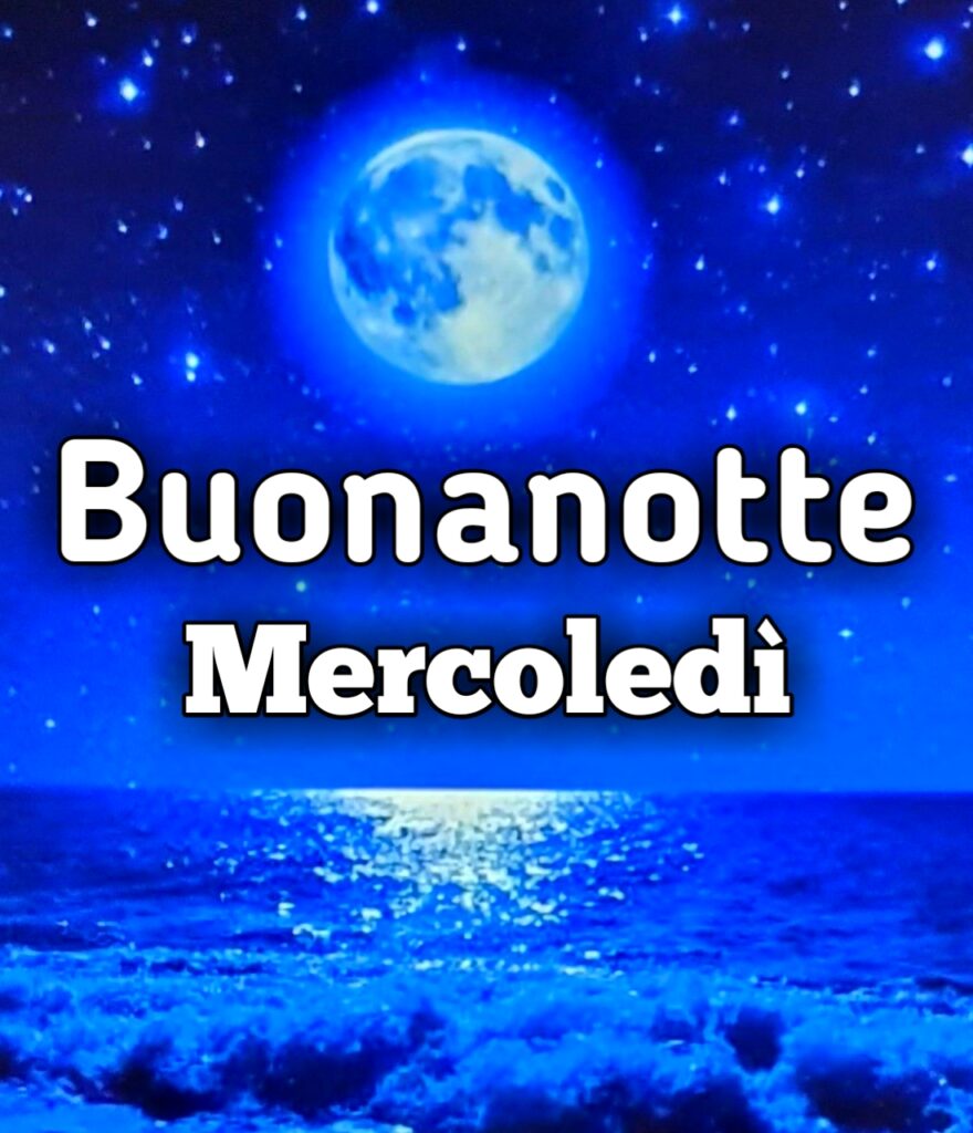 Buonanotte Mercoledì Gif