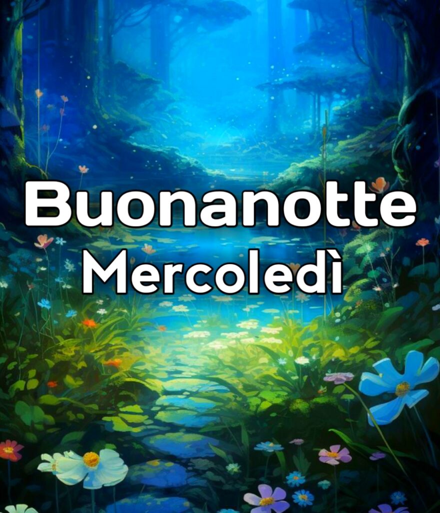 Buonanotte Mercoledì Invernale