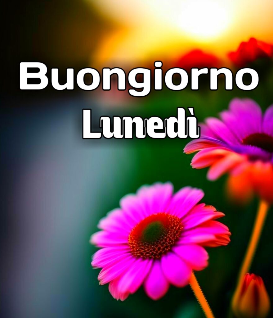 Buongiorno Buon Inizio Settimana