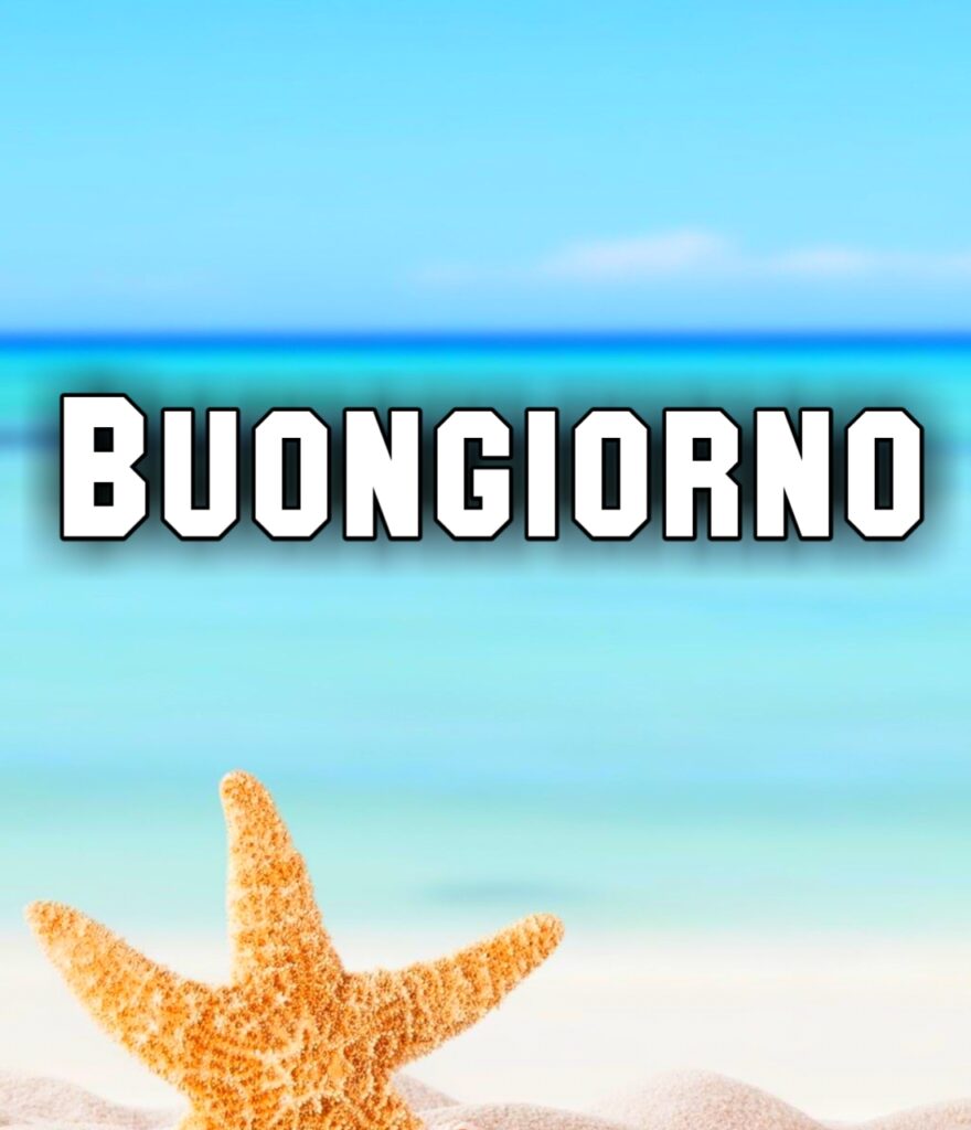 Buongiorno Buona Domenica Estiva