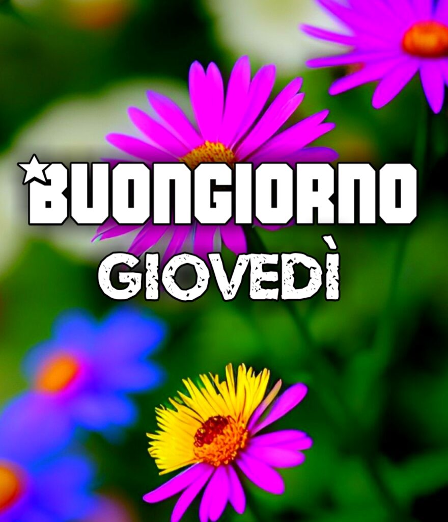 Buongiorno E Buon Giovedì