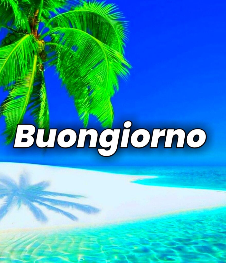 Buongiorno E Buona Domenica Estivo