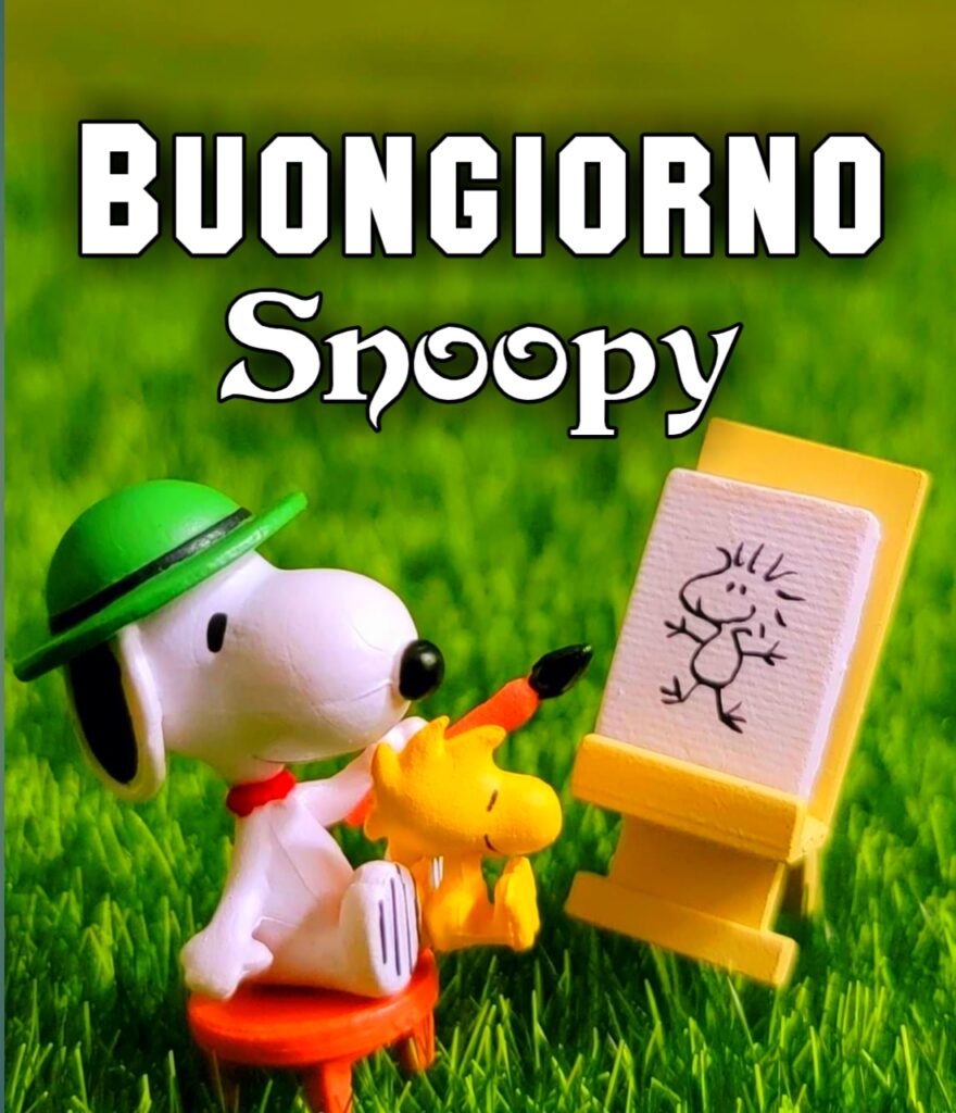 Buongiorno Snoopy