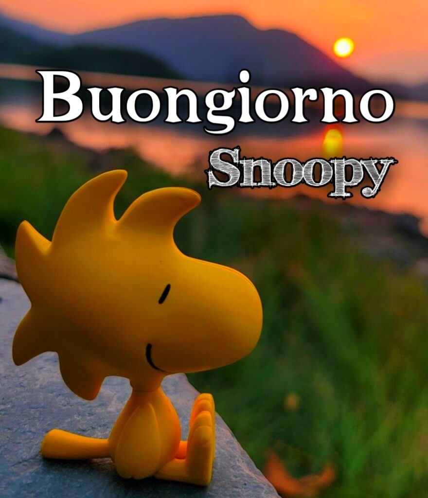 Buongiorno Snoopy Immagini Nuove Gratis