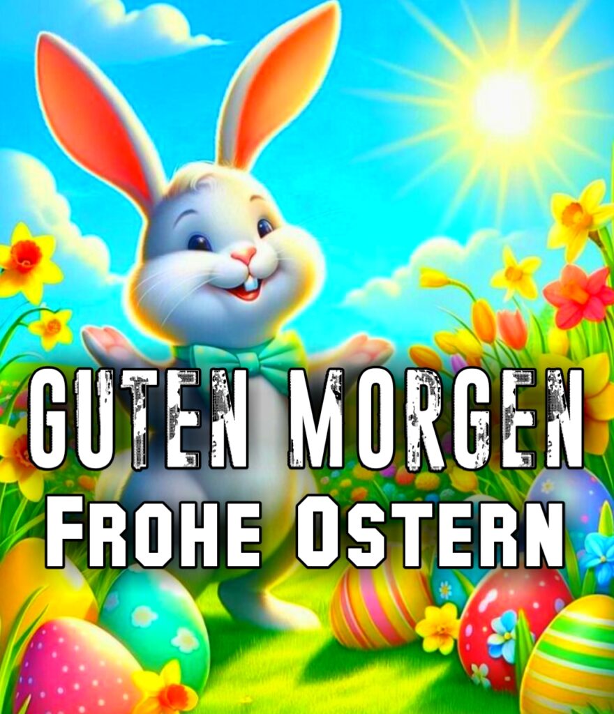 Frohe Ostern Euch Allen Und Gutes Schaffen Morgen