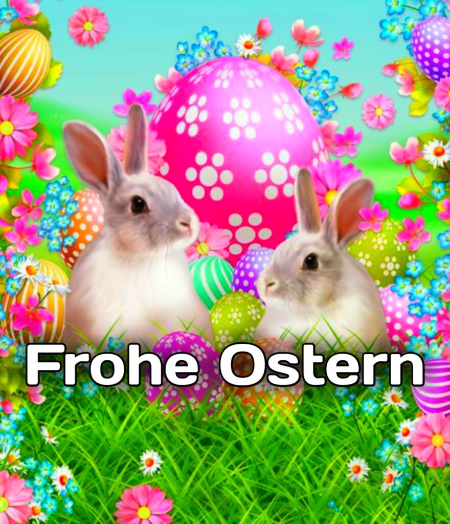 Frohe Ostern Modern