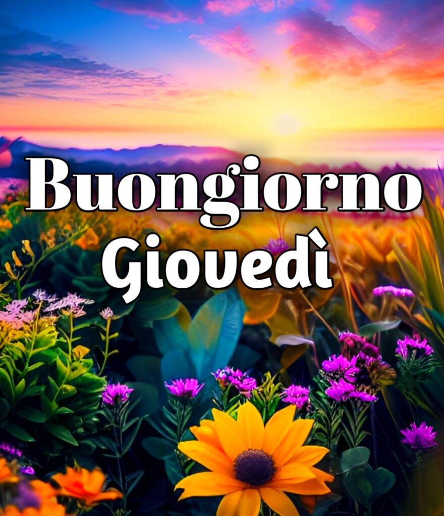 Giovedi Immagini Buongiorno