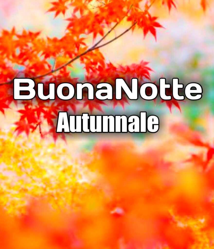 Immagini Buonanotte Autunnali