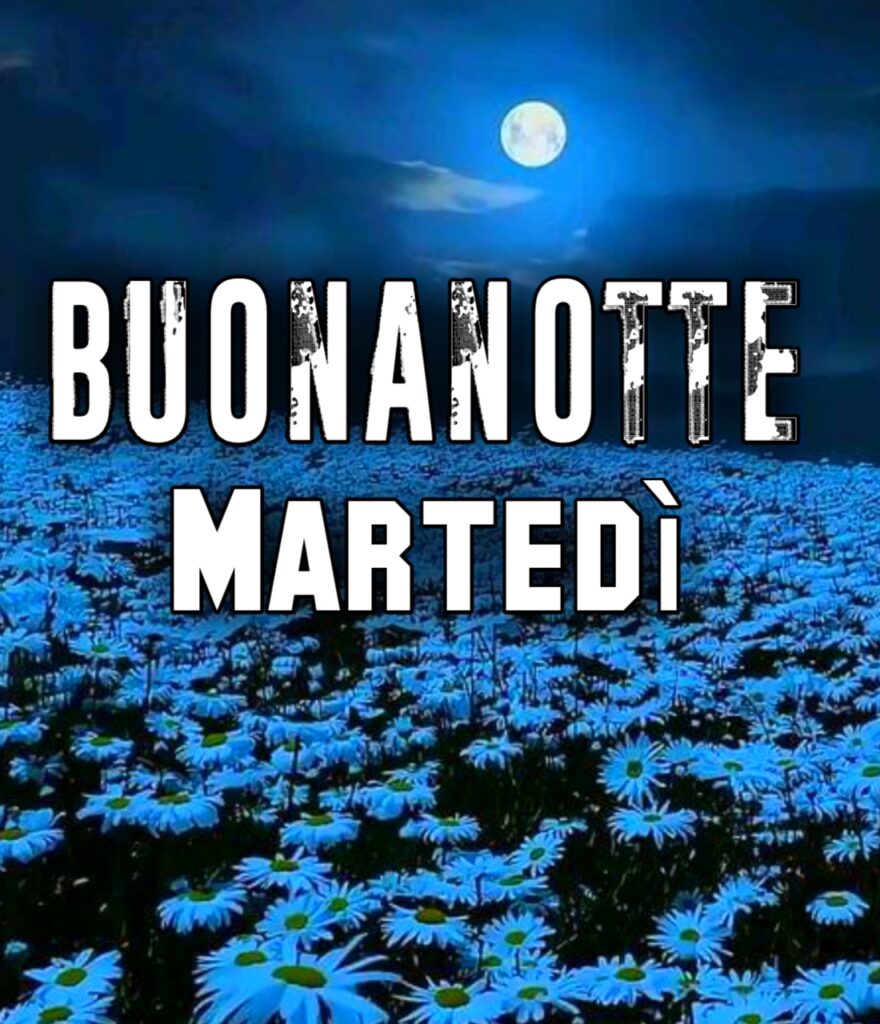 Immagini Buonanotte Martedi