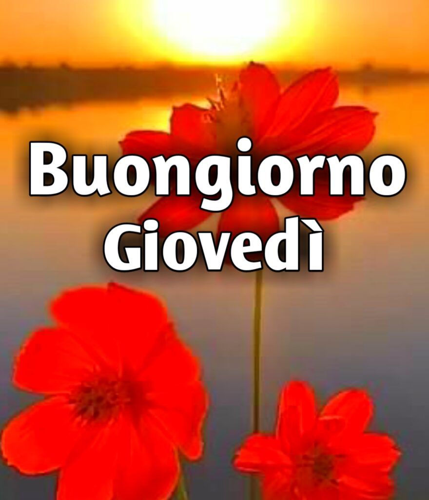 Immagini Buongiorno Giovedì