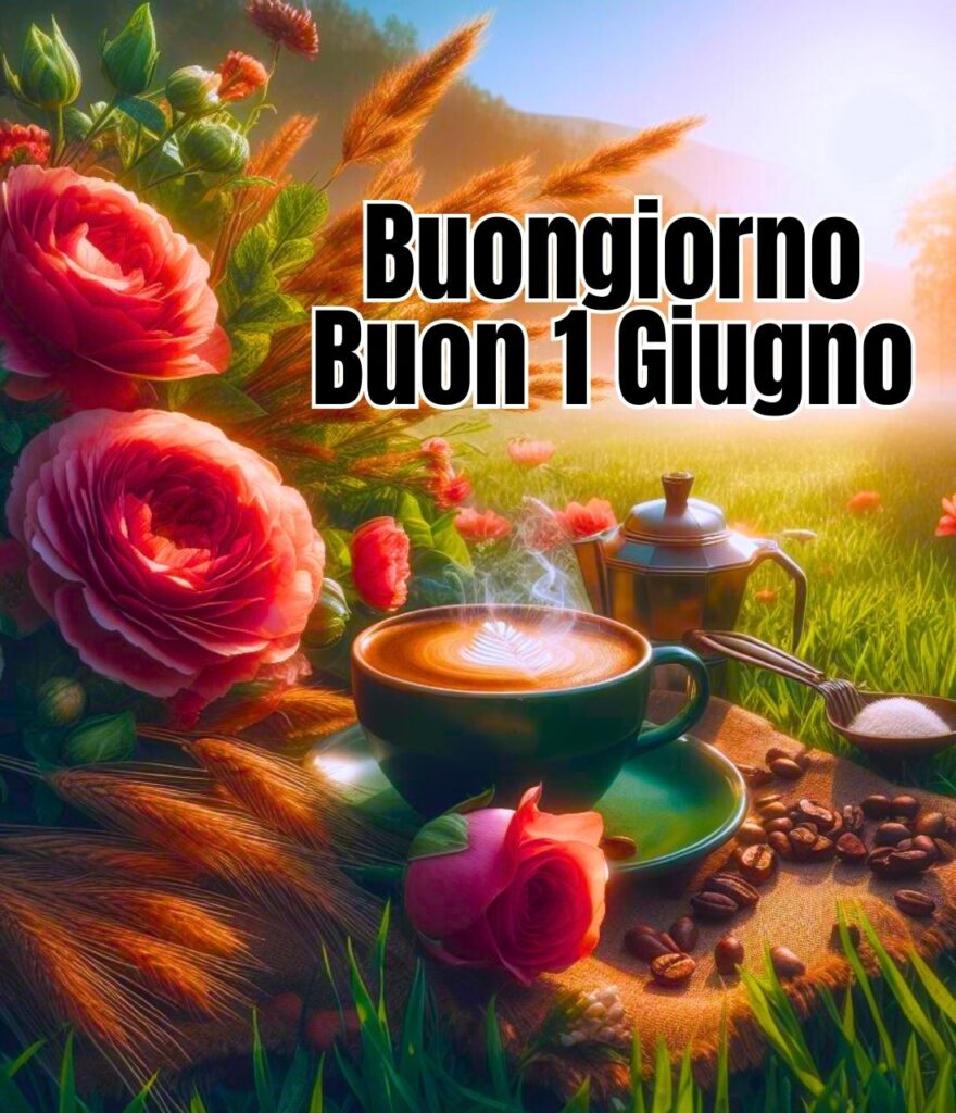 Buongiorno Buon Giovedì 1 Giugno