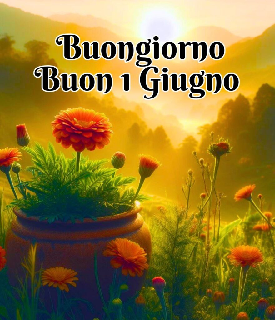 Buongiorno Mercoledì 1 Giugno 2024