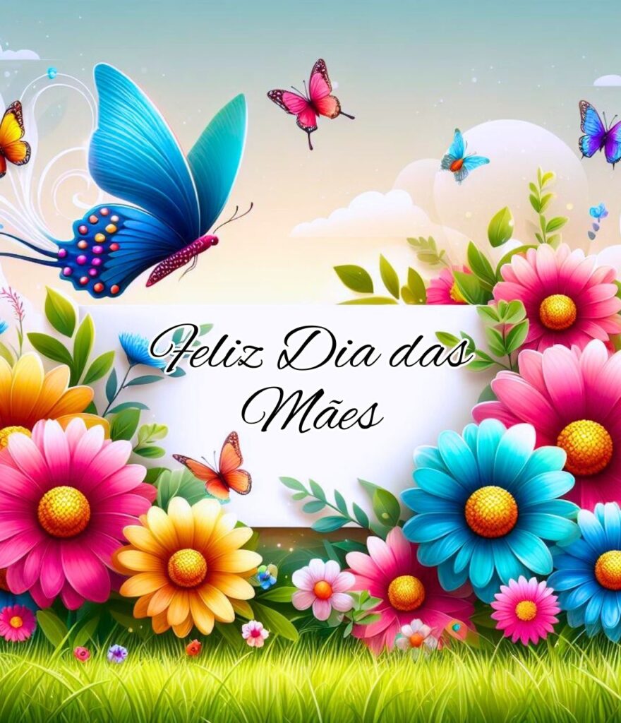 Cartão Feliz Dia Das Mães