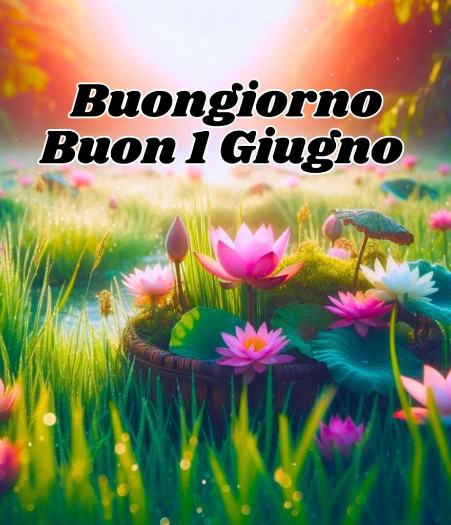 Frasi Buongiorno 1 Giugno